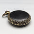 Circa 1890 Antique Pountet Chavet Pocket Watch with Gold Filling and Gunmetal Case in Good Working Condition
